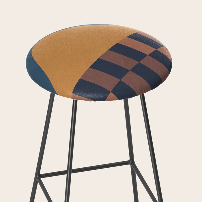 Modern geometric shapes 51 Stool Gallery Image 2
