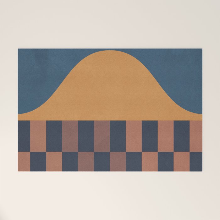 Modern geometric shapes 51 Welcome Mat Gallery Image 1