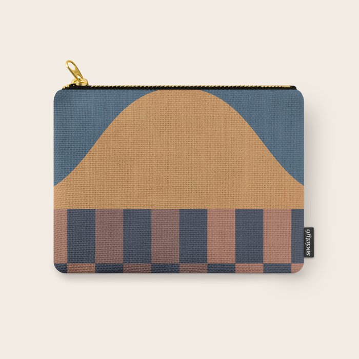 Modern geometric shapes 51 Carry All Pouch Gallery Image 1