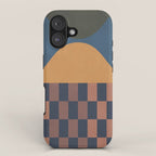 Modern geometric shapes 51 iPhone Case Gallery Image 1