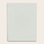linen textured stripes - sage Notebook Gallery Image 4