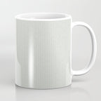 linen textured stripes - sage Coffee Mug Gallery Image 1