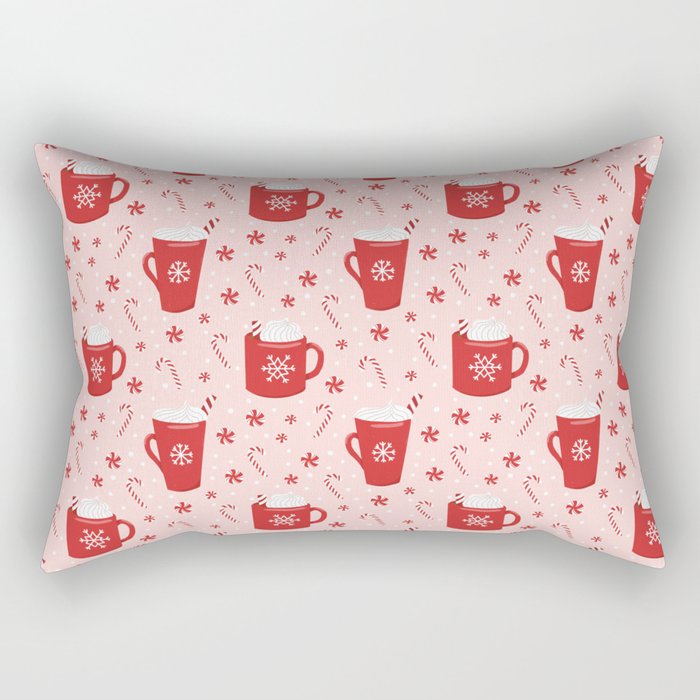Peppermint Mocha Rectangular Pillow Gallery Image 2