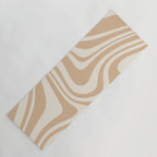 Abstract Wavy Stripes LII Yoga Mat Gallery Image 1