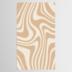 Abstract Wavy Stripes LII Tablecloth Gallery Image 2