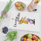 Funny retro skater dog cartoon mascot character  Cutting Board Gallery Image 2