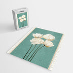 White Flowers 3 Jigsaw Puzzle Gallery Image 2