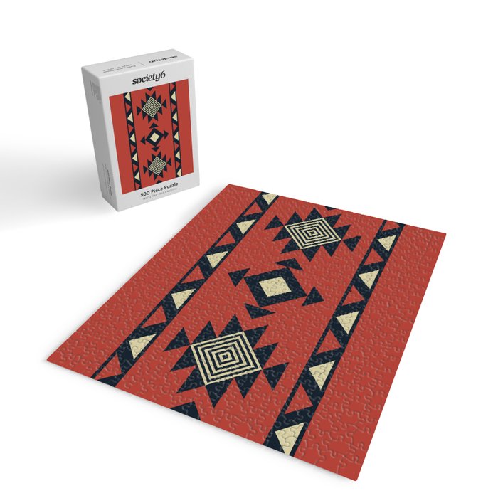 Aztec pattern Jigsaw Puzzle Gallery Image 2
