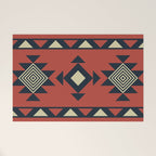 Aztec pattern Welcome Mat Gallery Image 1