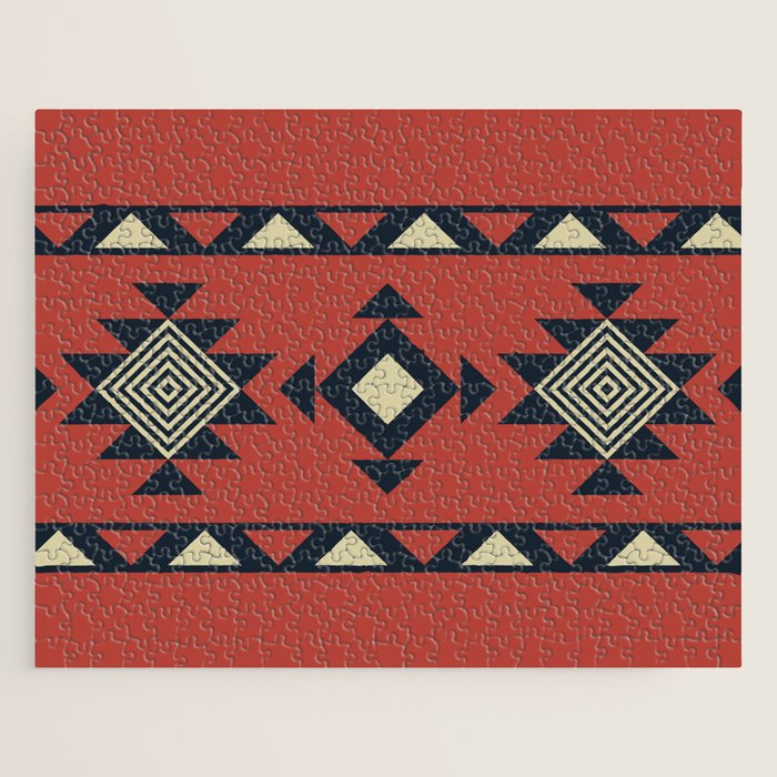 Aztec pattern Jigsaw Puzzle Gallery Image 1