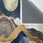 Midnight Winter Wall Tapestry Gallery Image 3