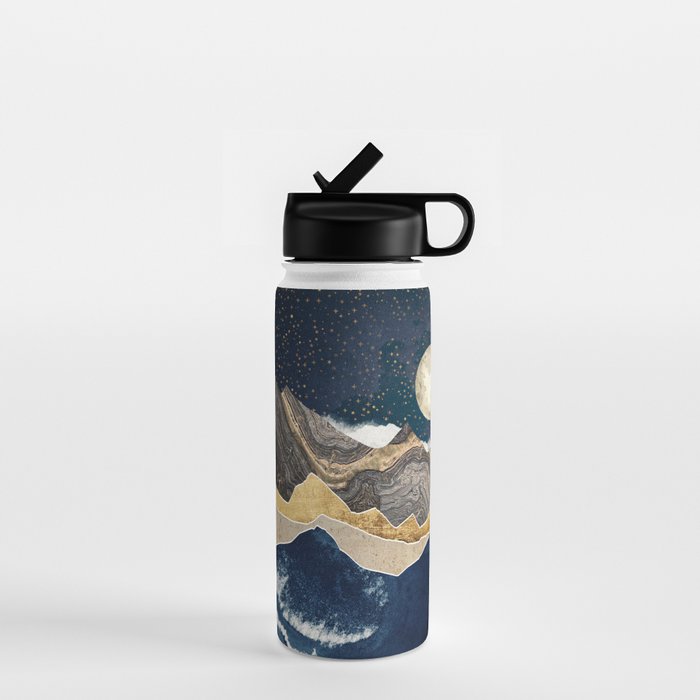 Midnight Winter Water Bottle Gallery Image 1