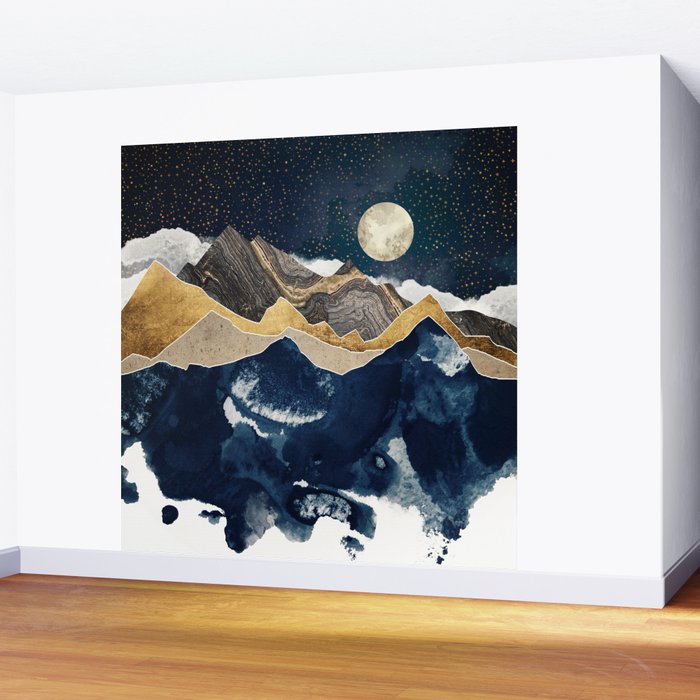 Midnight Winter Wall Mural Gallery Image 2