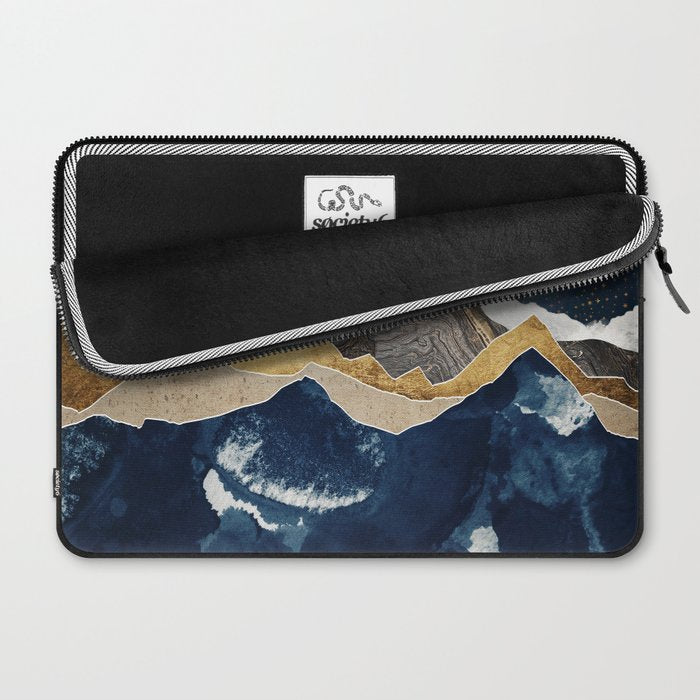 Midnight Winter Laptop Sleeve Gallery Image 2