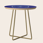 She Believed - Navy & Turquoise Palette Side Table Gallery Image 1