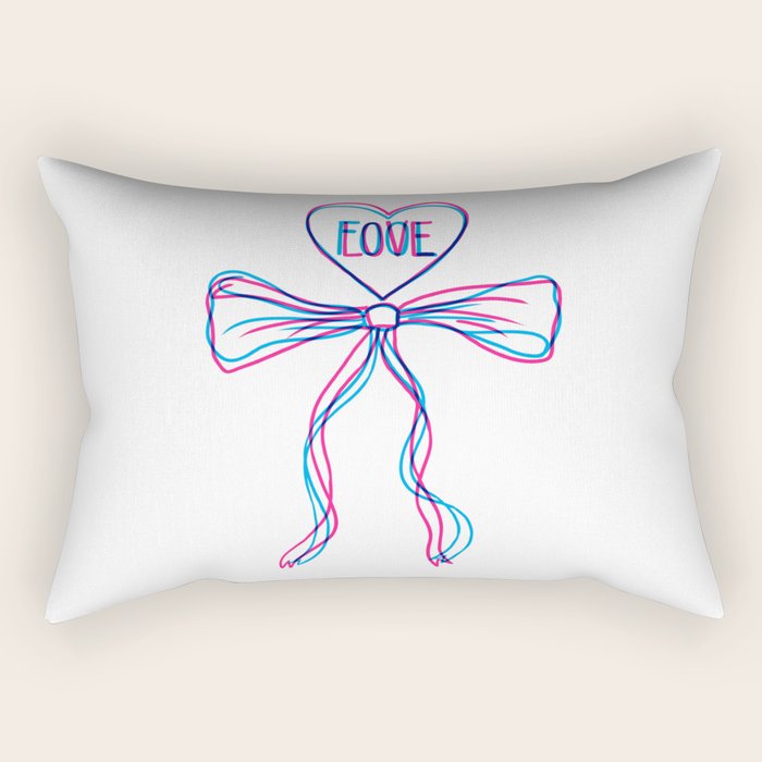 Foolish love Rectangular Pillow Gallery Image 2