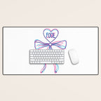 Foolish love Desk Mat Gallery Image 1