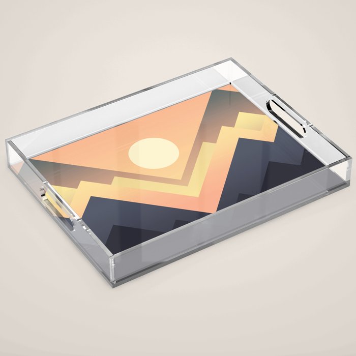 The Sun Rises Acrylic Tray Gallery Image 1
