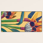 Bird of Paradise in Tropical Bloom Desk Mat Gallery Image 3