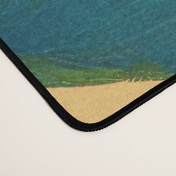 Bird of Paradise in Tropical Bloom Desk Mat Gallery Image 4