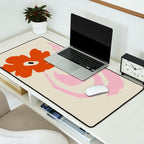 Dropping pink flower  Desk Mat Gallery Image 2