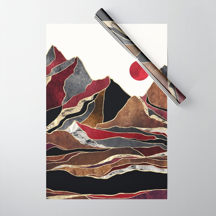 Copper Vista Wrapping Paper Gallery Image 1