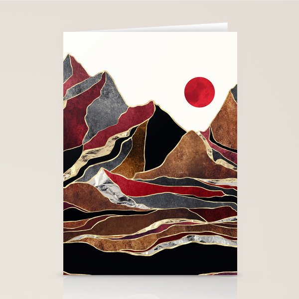 Copper Vista Stationery Card Gallery Image 1