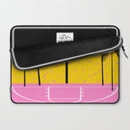 Dope - memphis retro vibes basketball sports athlete 80s throwback vintage style 1980's Laptop Sleeve Gallery Image 2