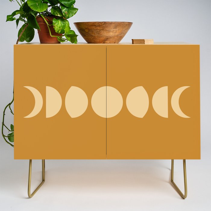 Minimal Moon Phases I Credenza Gallery Image 1