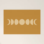 Minimal Moon Phases I Welcome Mat Gallery Image 1