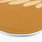 Minimal Moon Phases I Bath Mat Gallery Image 3