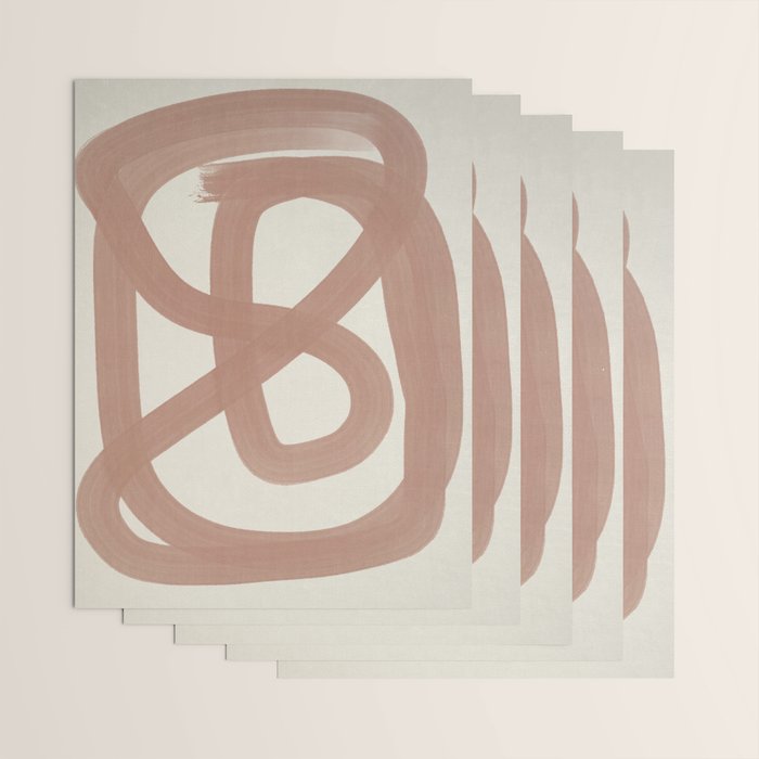 Pink Lines #1 Wrapping Paper Gallery Image 3