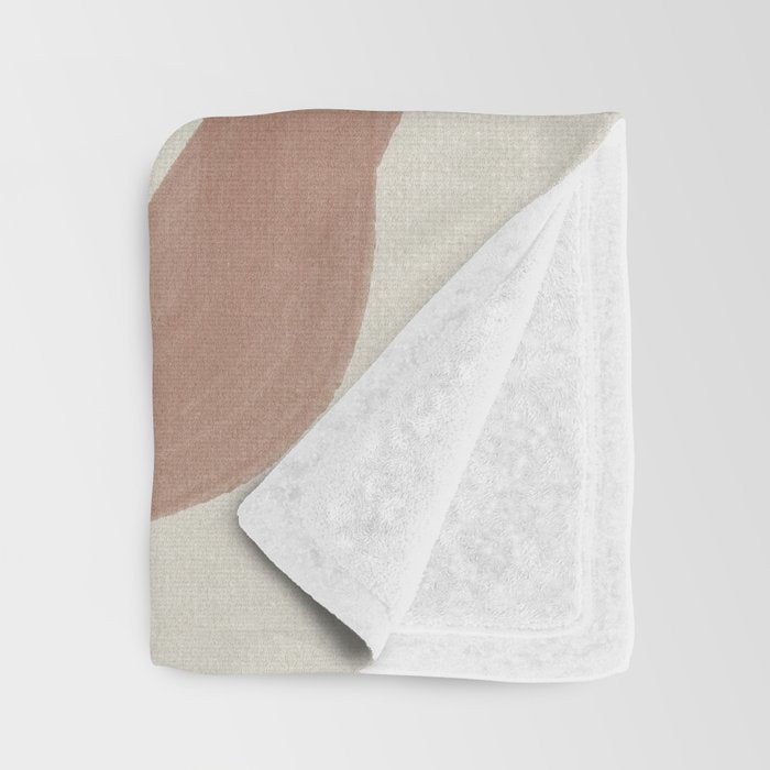 Pink Lines #1 Throw Blanket Gallery Image 3