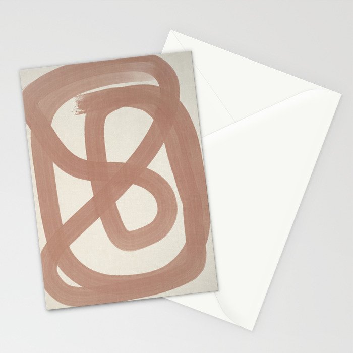 Pink Lines #1 Stationery Card Gallery Image 2