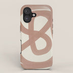 Pink Lines #1 iPhone Case Gallery Image 1