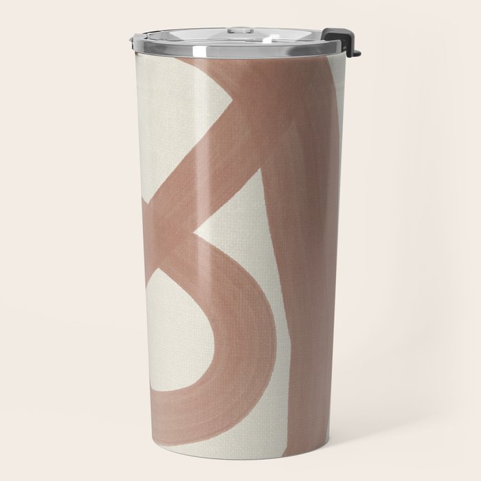 Pink Lines #1 Travel Mug Gallery Image 2