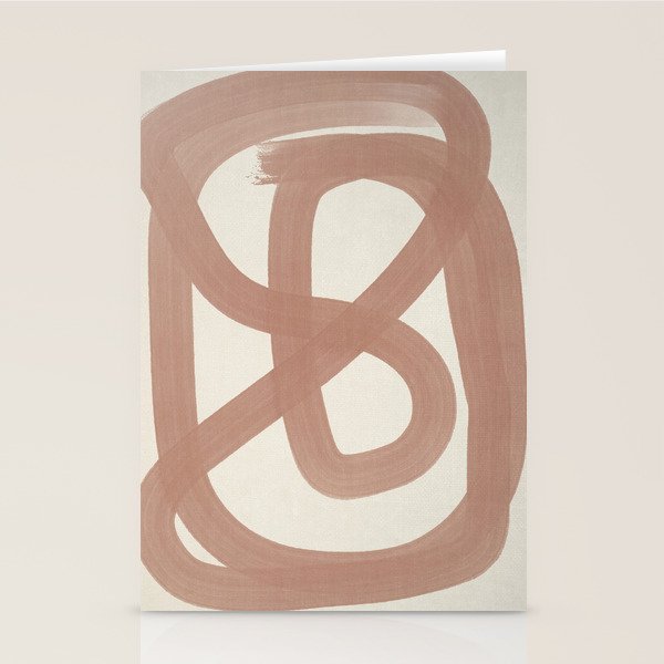 Pink Lines #1 Stationery Card Gallery Image 1