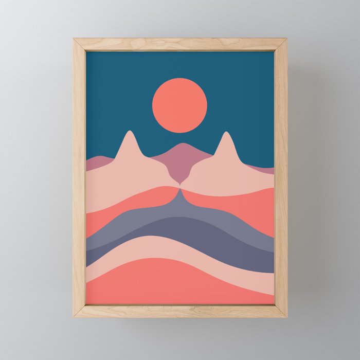 Cat Landscape 29 Mini Art Print Gallery Image 1