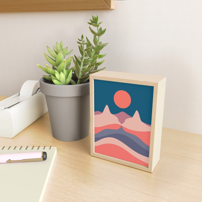 Cat Landscape 29 Mini Art Print Gallery Image 2