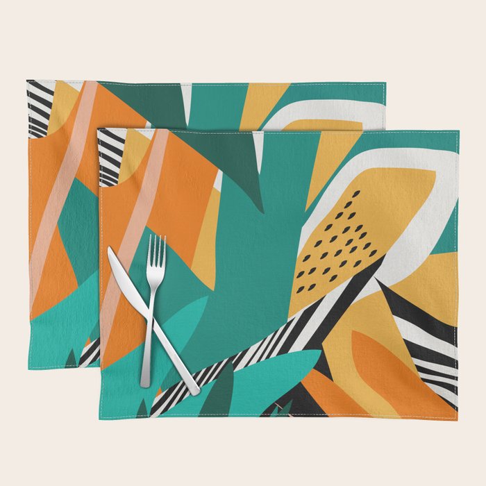 Jungle Abstract Placemat Gallery Image 1