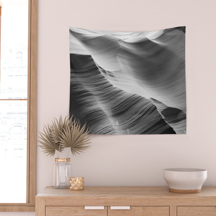 ANTELOPE CANYON XXXIV / Arizona Desert Wall Tapestry Gallery Image 2