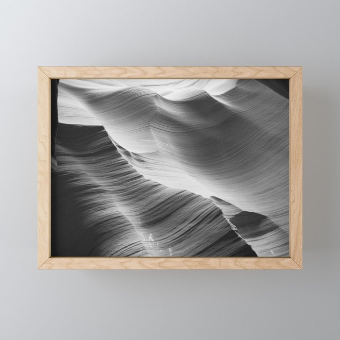 ANTELOPE CANYON XXXIV / Arizona Desert Mini Art Print Gallery Image 1
