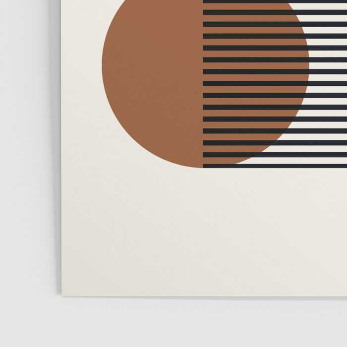 Abstraction_SUN_LINE_POP_ART_Minimalism_S001S Poster Gallery Image 3