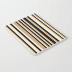 Classic Stripes VII - Neutral Vintage Notebook Gallery Image 2