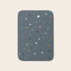 Dark Terazzo Bath Mat Gallery Image 1