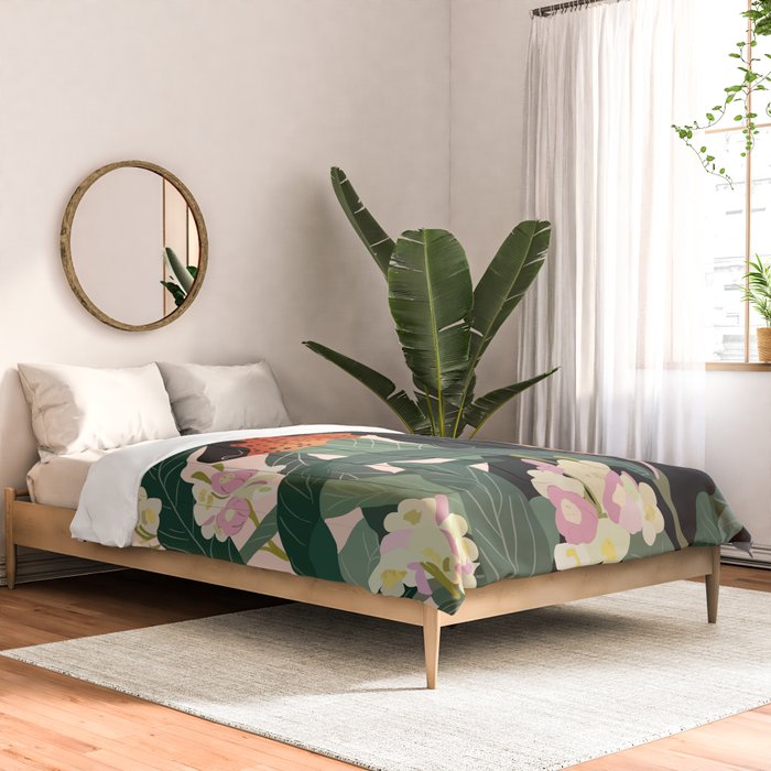 Hidden in the Greenery Comforter Gallery Image 2