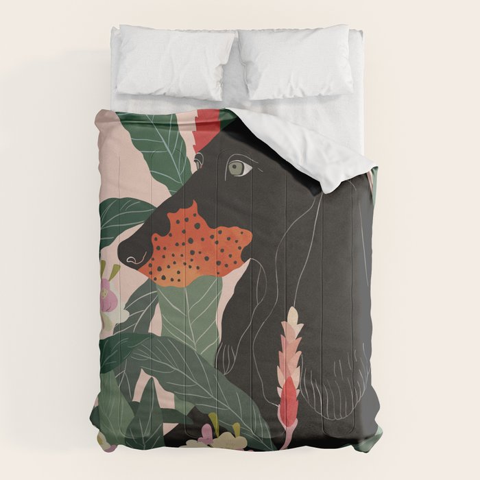 Hidden in the Greenery Comforter Gallery Image 1