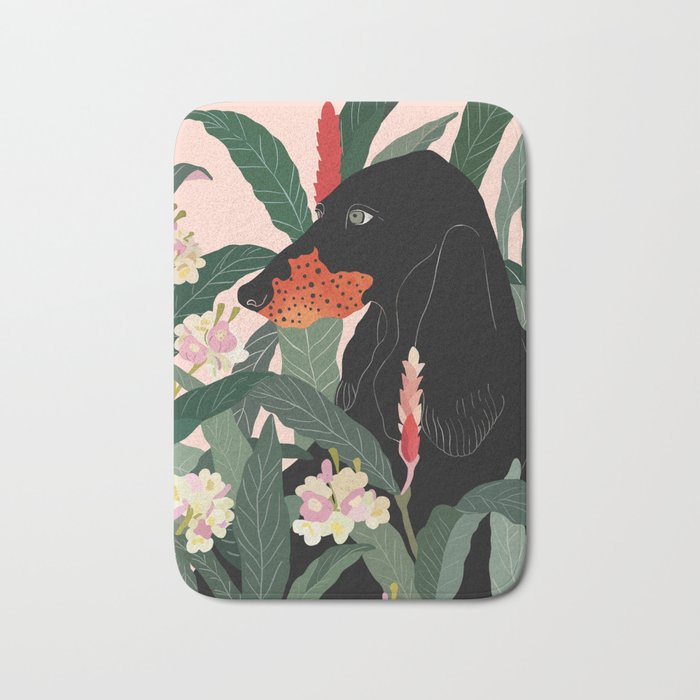 Hidden in the Greenery Bath Mat Gallery Image 1