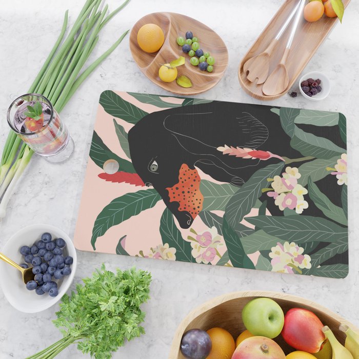 Hidden in the Greenery Cutting Board Gallery Image 2