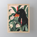 Hidden in the Greenery Mini Art Print Gallery Image 1